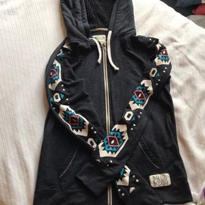 Billabong Hooded Zip-Up Size M (NWOT)